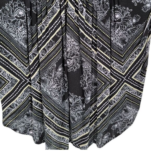 Free People Walking On A Dream Tunic Cutout Flowy Oversized Top Mini Dress XS - Picture 7 of 7